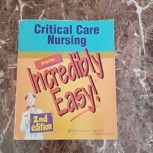 Critical care made incredibly easy study book